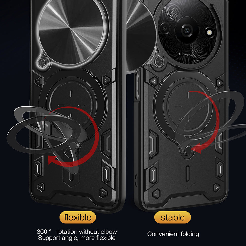 Husa de protectie Techsuit CamGuard Pro compatibil cu Honor Magic8 Pro, Rosu
