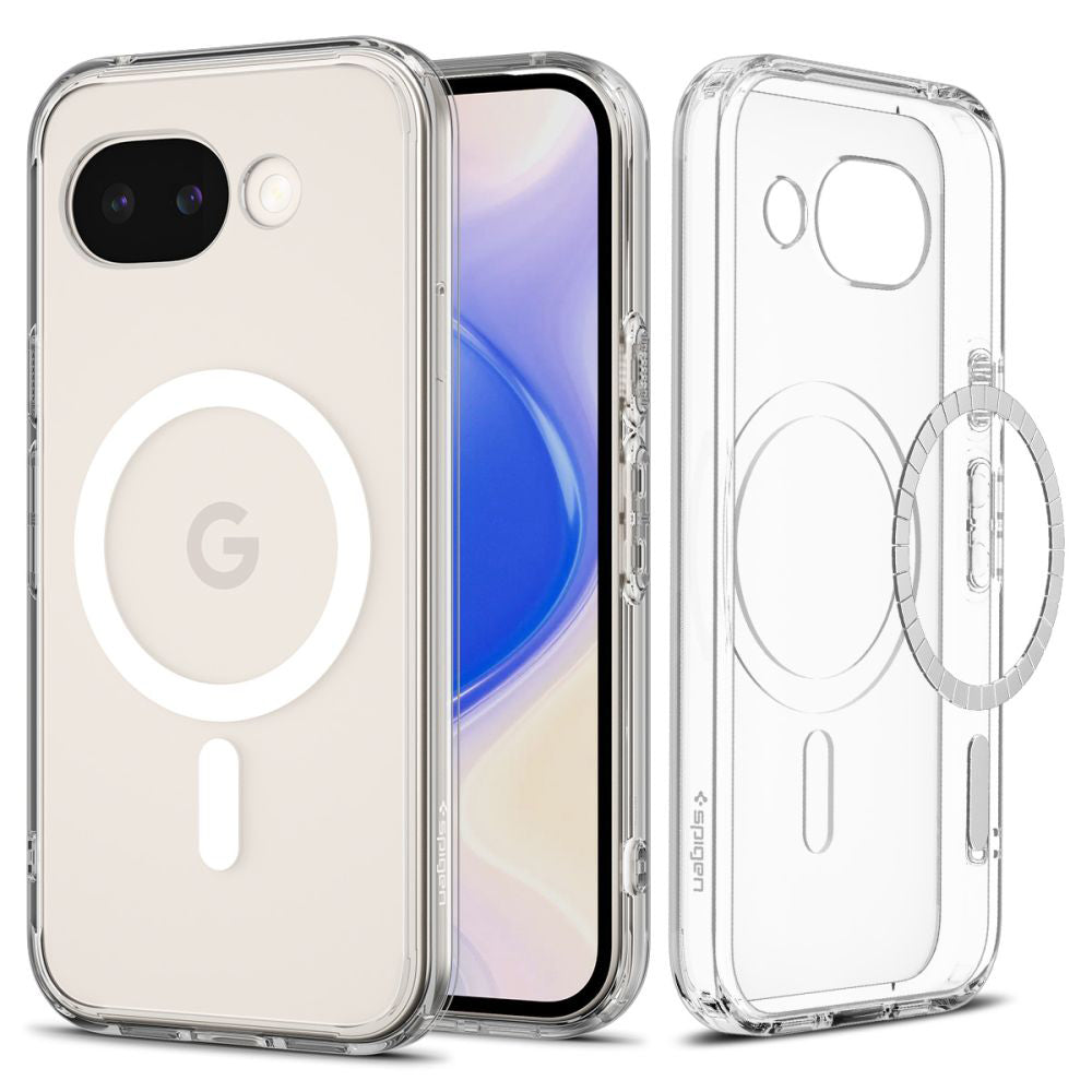 Husa de protectie Spigen Ultra Hybrid compatibil cu Google Pixel 10a, Alb