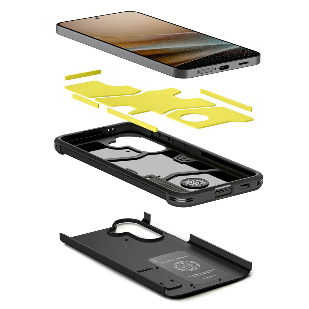 Husa de protectie Spigen Tough Armor (ACS11125) compatibil cu Samsung Galaxy A57 5G, Negru