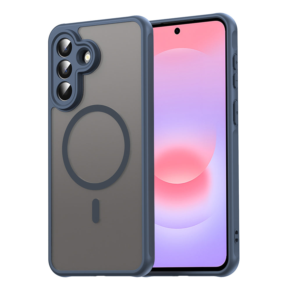Husa de protectie Techsuit HaloFrost II MagSafe compatibil cu Samsung Galaxy A37 5G, Bleumarin
