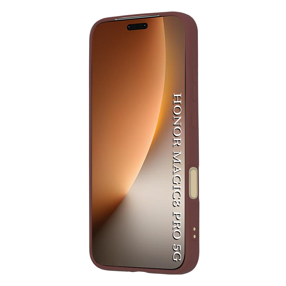 Husa de protectie Techsuit SoftFlex compatibil cu Honor Magic8 Pro, Plum Red