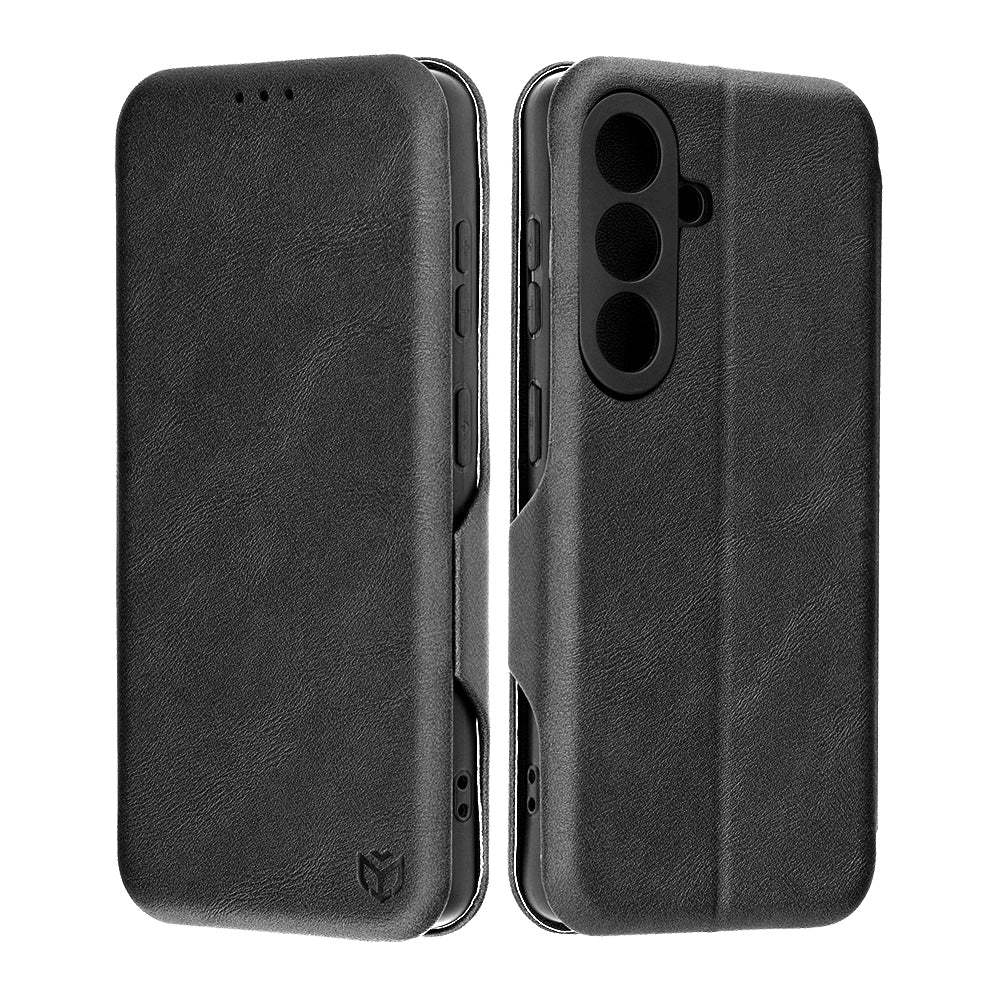 Husa de protectie Techsuit Safe Wallet Plus compatibil cu Samsung Galaxy S26 Plus, Negru