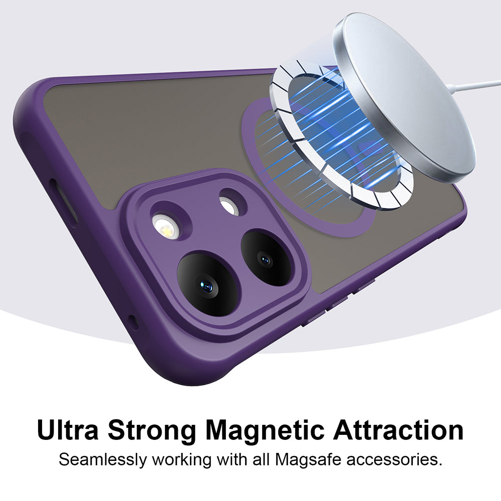 Husa pentru Xiaomi Poco X8 Pro Max - Techsuit HaloFrost II MagSafe - Purple