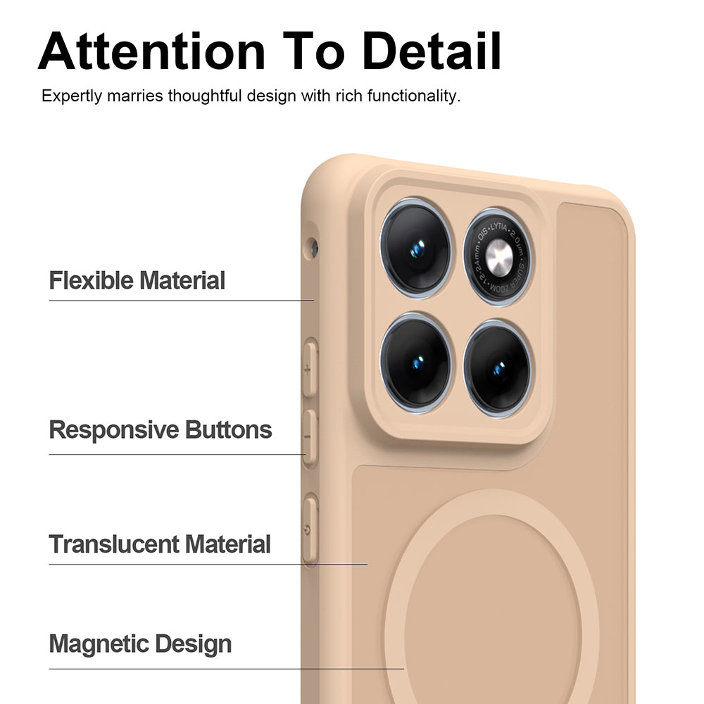 Husa pentru Motorola Edge 70 Fusion - Techsuit HaloFrost II MagSafe - Gold