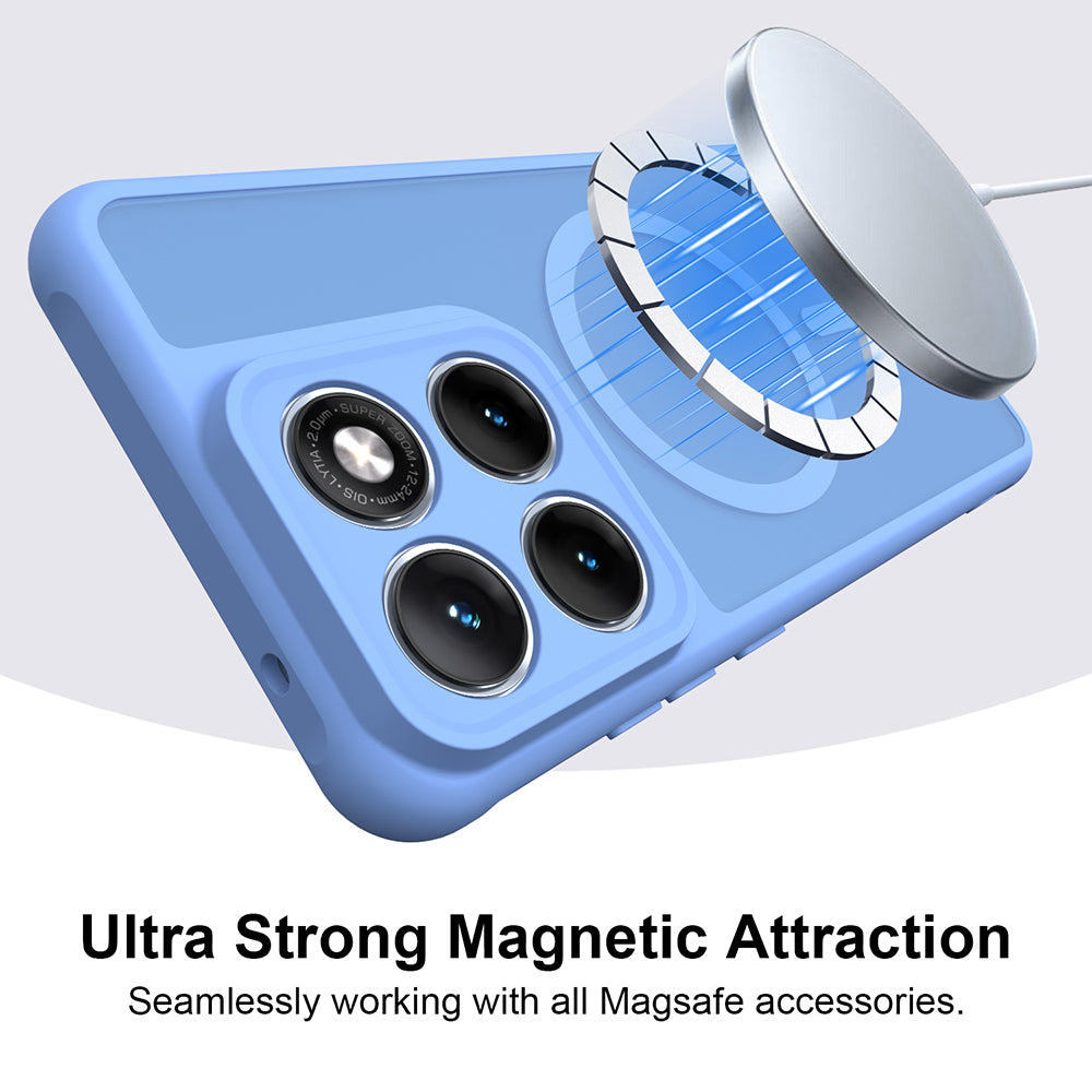Husa pentru Motorola Edge 70 Fusion - Techsuit HaloFrost II MagSafe - Sky Blue