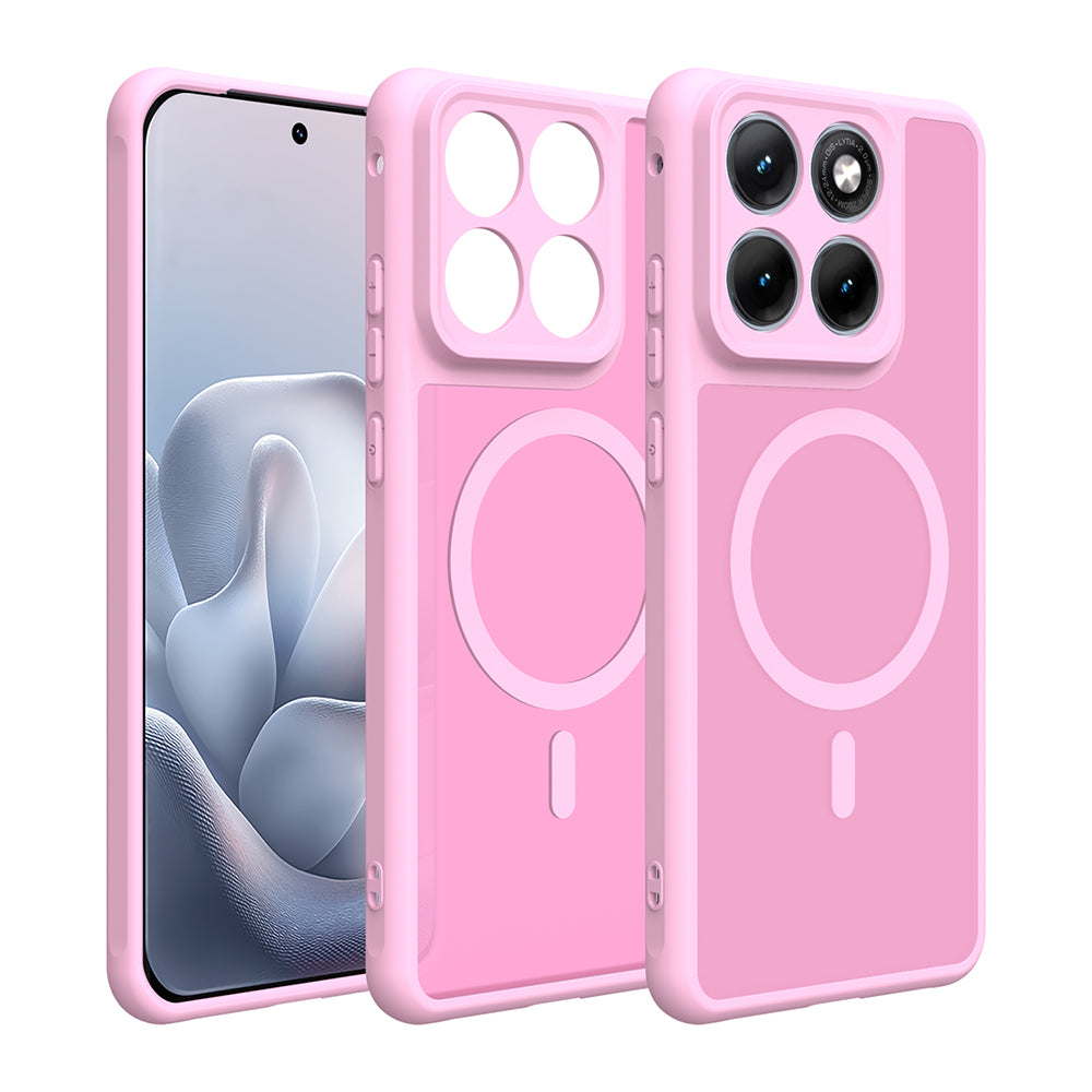 Husa pentru Motorola Edge 70 Fusion - Techsuit HaloFrost II MagSafe - Pink