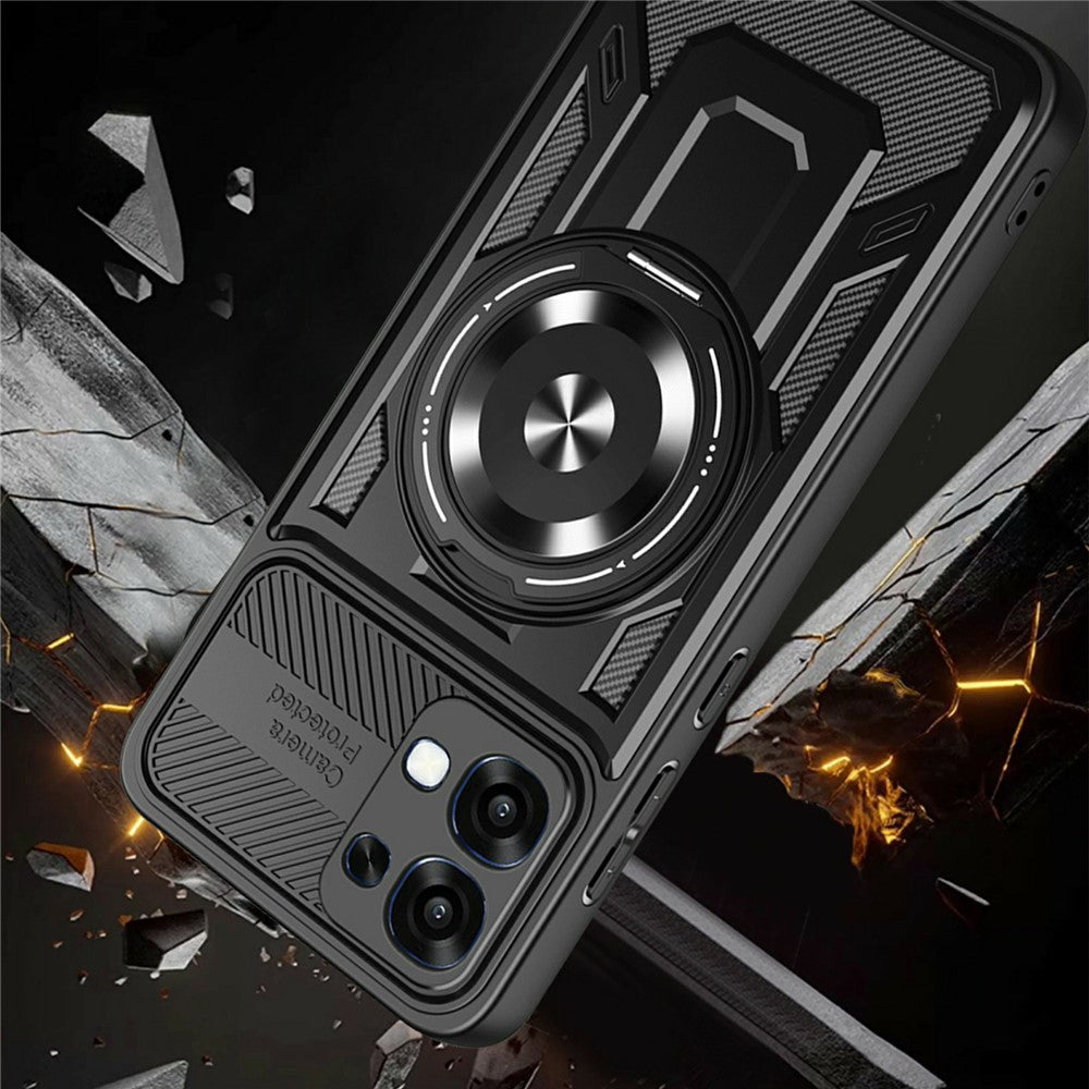 Husa pentru Oppo A6 Pro 4G / A6 Pro 5G - Techsuit RuggedCam - Gray