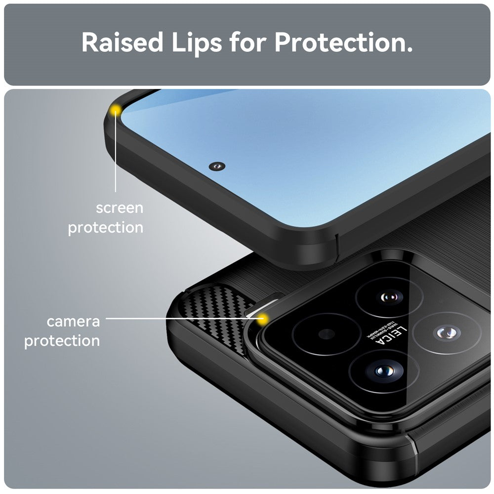 TechSuit Husa de protectie Techsuit Carbon Silicone compatibil cu Oppo A6 Pro 4G / A6 Pro 5G, Albastru – imagine 5