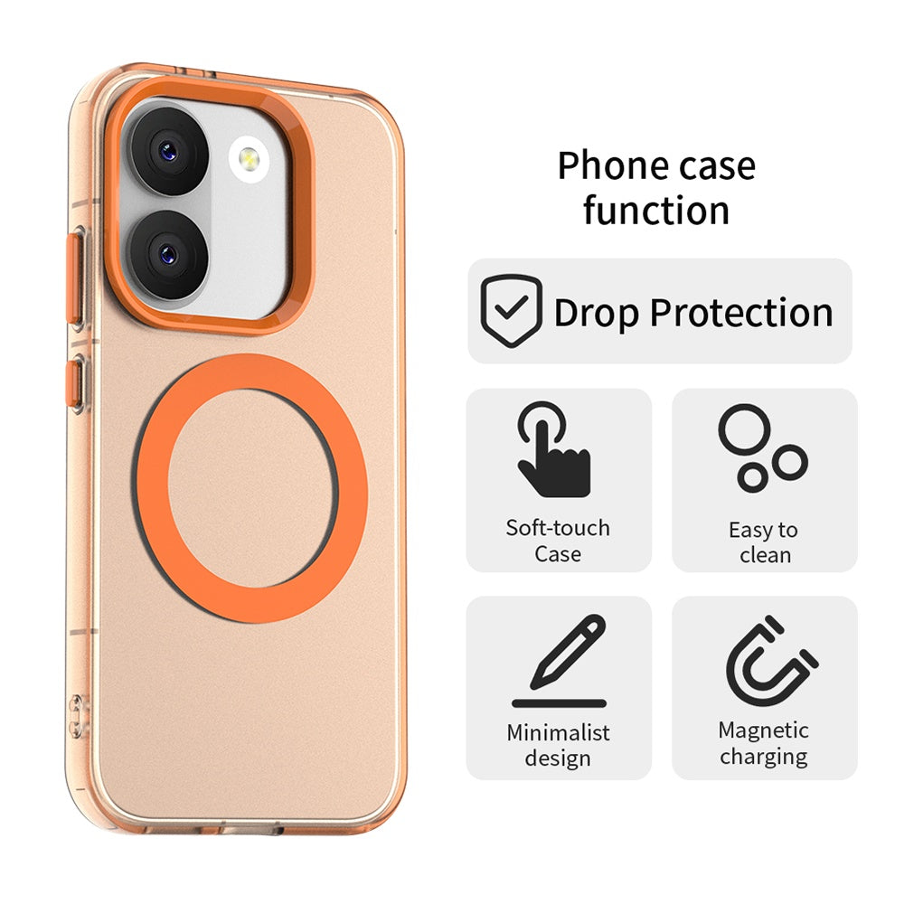 Husa pentru Xiaomi Poco X8 Pro - Techsuit CandyCase MagSafe - Orange