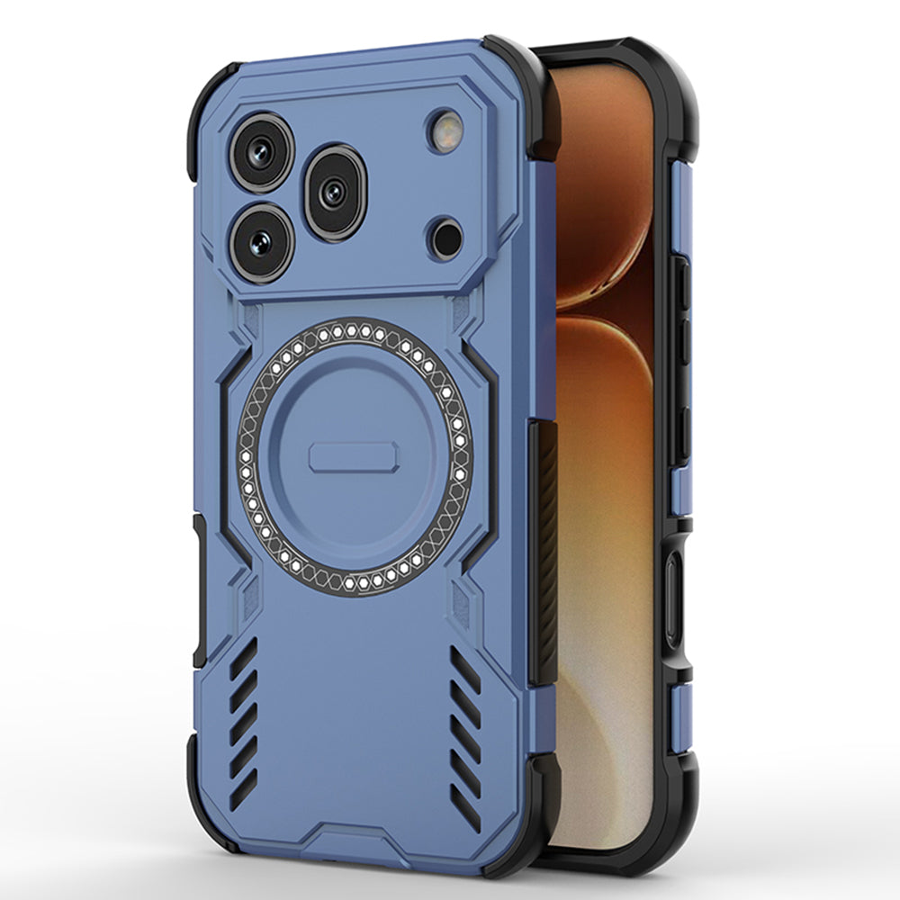 Husa de protectie Techsuit ArmorMag Case compatibil cu Honor 600 Pro, Albastru