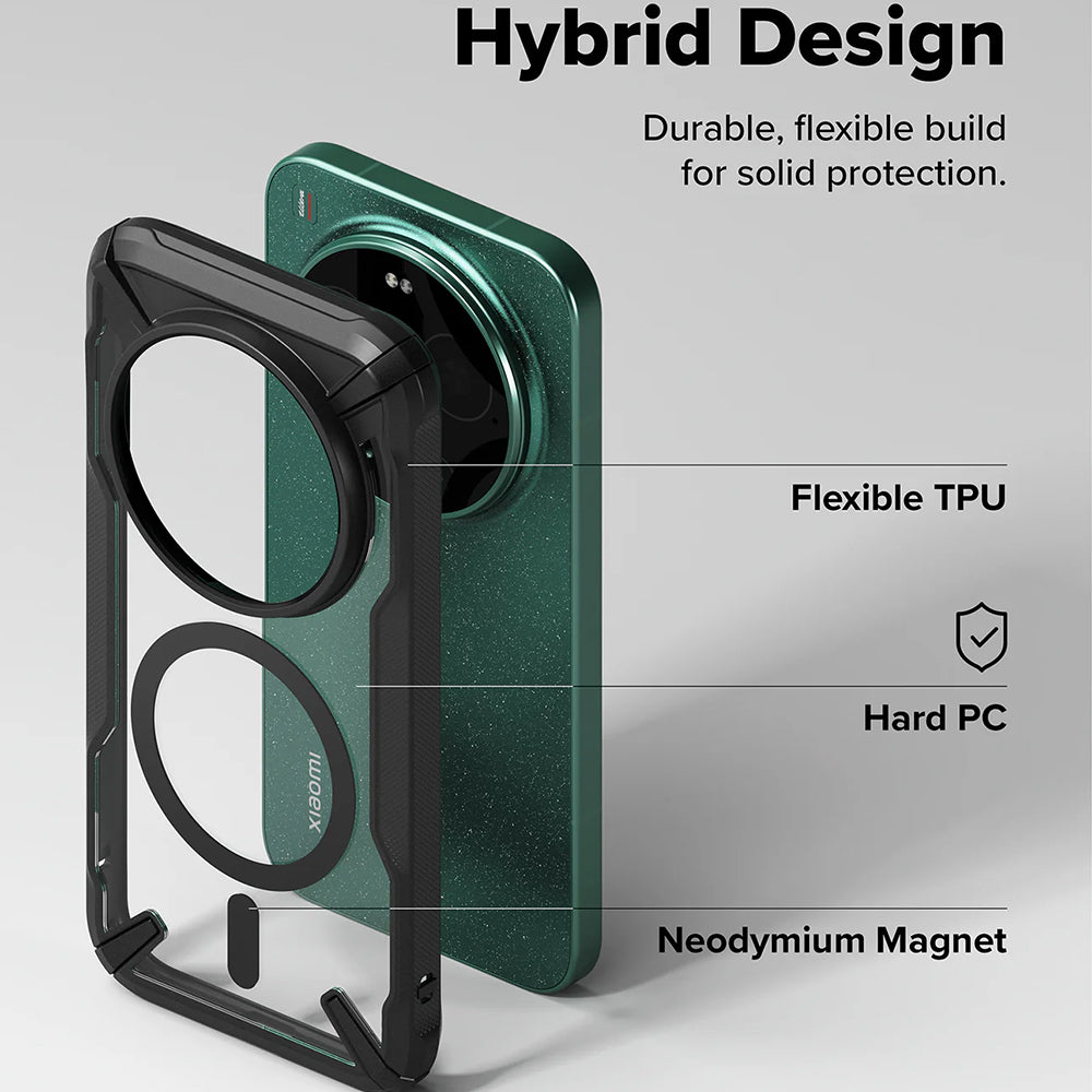 Ringke Husa de protectie Ringke Fusion X MagSafe compatibil cu Xiaomi 17 Ultra, Negru – imagine 2