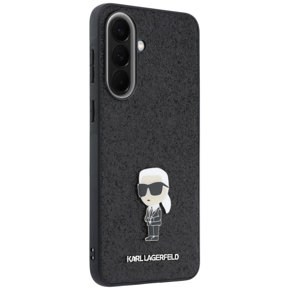 Husa de protectie Karl Lagerfeld Glitter compatibil cu Samsung Galaxy A37 5G, Kaki