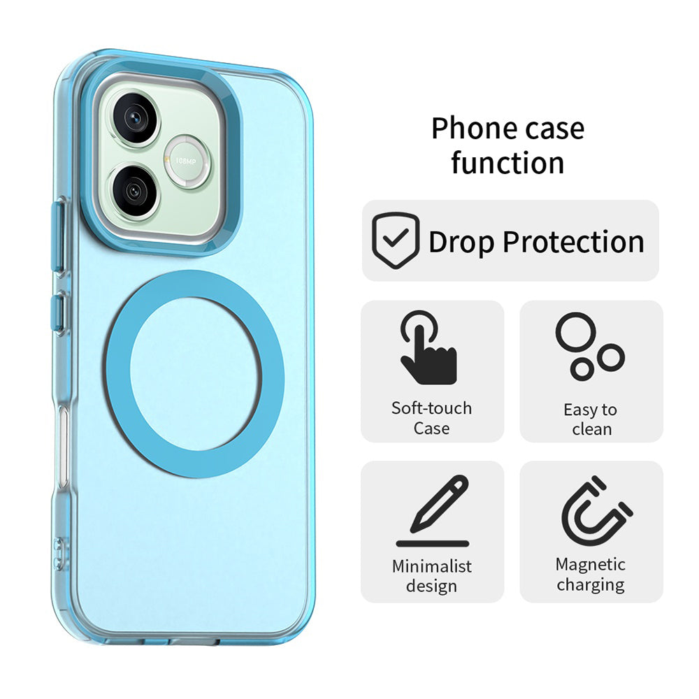 Husa pentru Honor 600 Lite - Techsuit CandyCase MagSafe - Blue