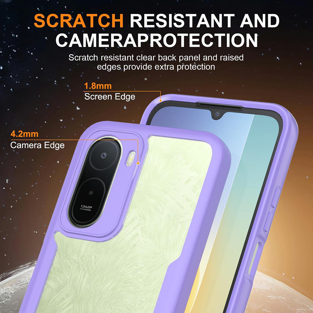 TechSuit Folie de protectie Techsuit ColorVerse 360 Series + compatibil cu Xiaomi Redmi A7 Pro 4G, Mov – imagine 4