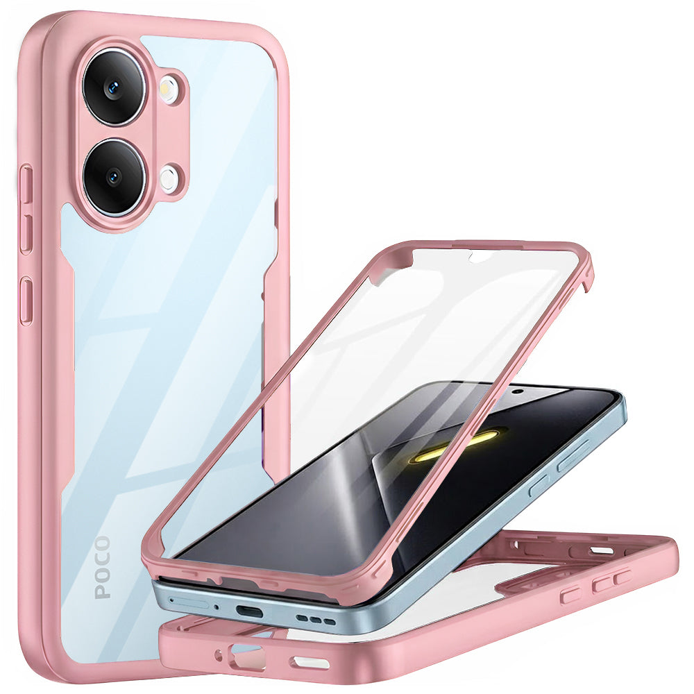 Husa de protectie Techsuit ColorVerse 360 Series compatibil cu Xiaomi Poco X8 Pro Max, Roz
