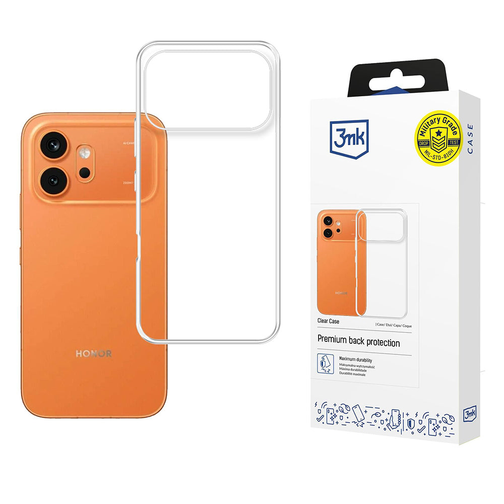 Husa de protectie 3mk Clear Case compatibil cu Honor 600, Transparent