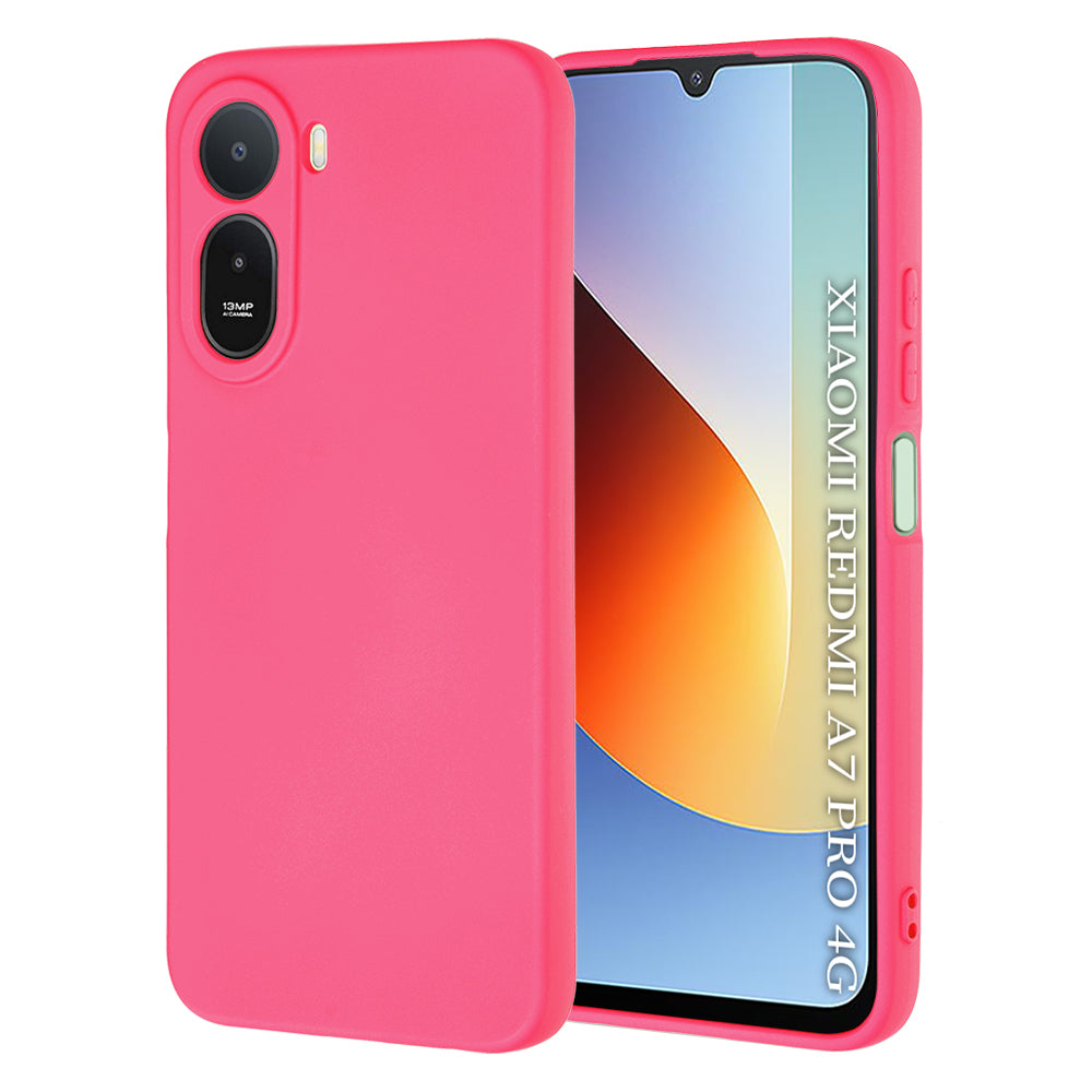 TechSuit Husa de protectie Techsuit SoftFlex compatibil cu Xiaomi Redmi A7 Pro 4G, Roz Intens