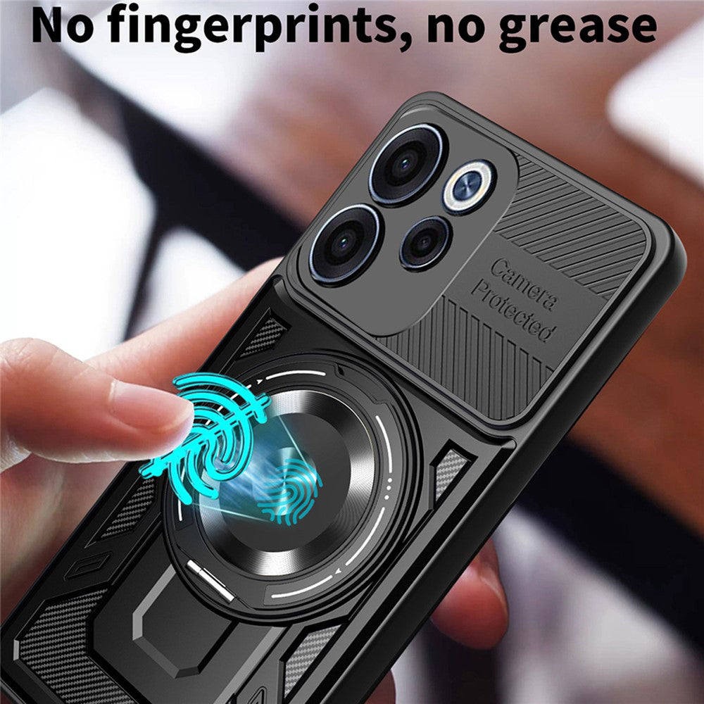 Husa de protectie Techsuit RuggedCam compatibil cu Oppo Reno15 F / Reno15 FS 5G, Gri