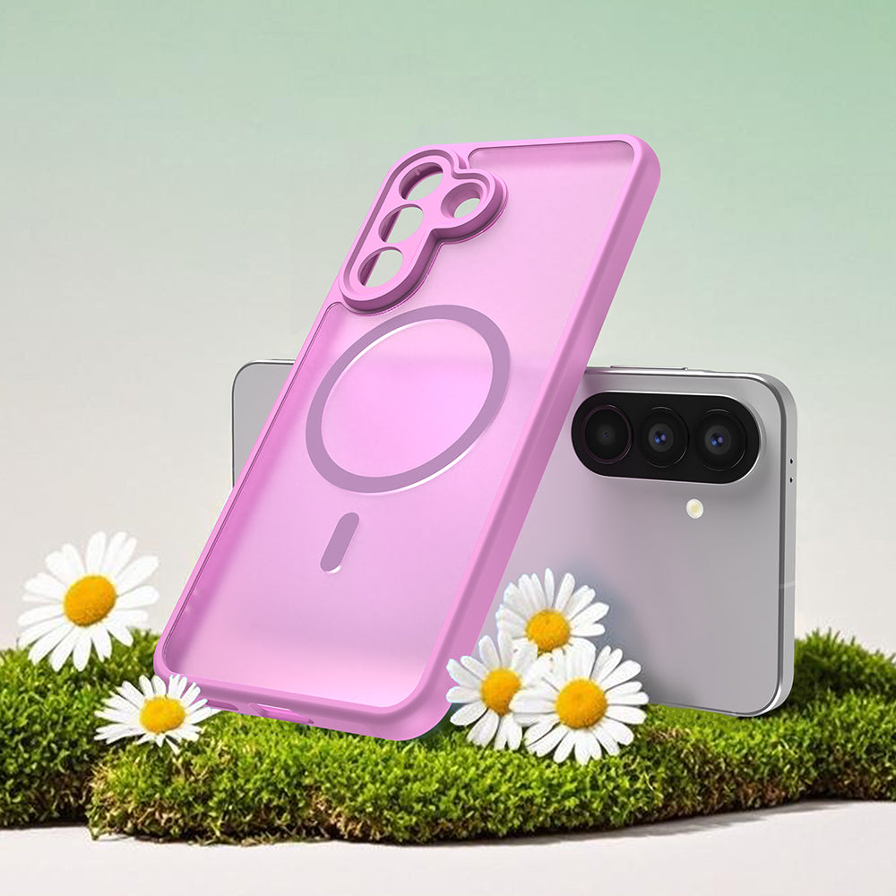 Husa pentru Samsung Galaxy A27 5G - Techsuit HaloFrost II MagSafe - Pink
