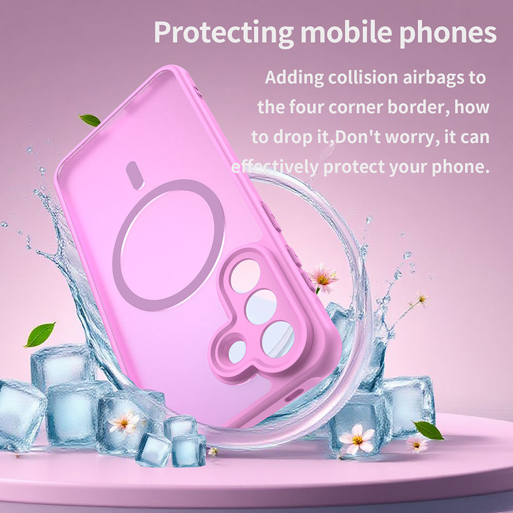 Husa pentru Samsung Galaxy A27 5G - Techsuit HaloFrost II MagSafe - Pink
