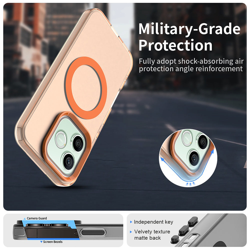 Husa pentru Honor 600 / 600 Pro - Techsuit CandyCase MagSafe - Orange