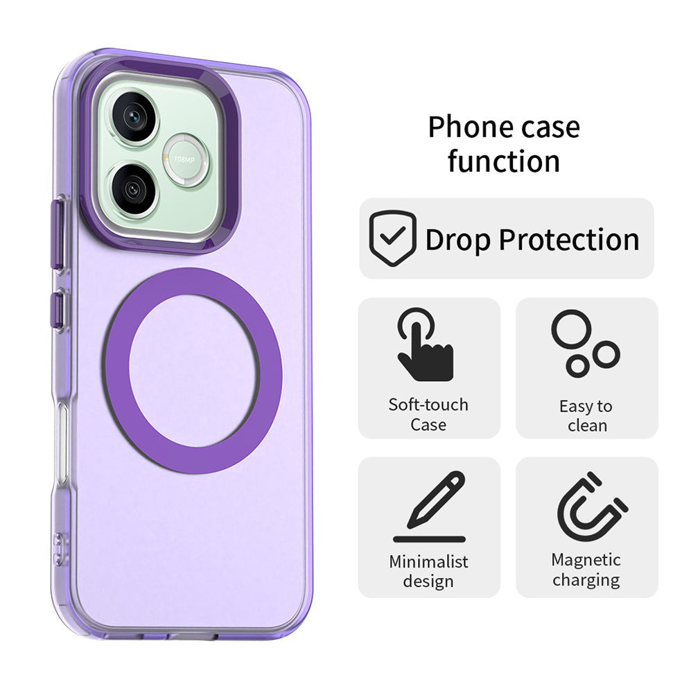 Husa pentru Honor 600 / 600 Pro - Techsuit CandyCase MagSafe - Purple