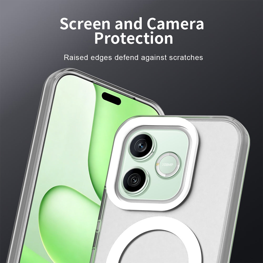 Husa pentru Honor 600 / 600 Pro - Techsuit CandyCase MagSafe - White