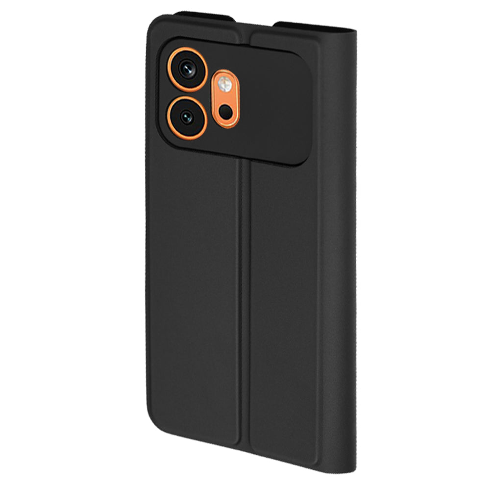 Husa de protectie Techsuit Magskin Book compatibil cu Honor 600, Negru