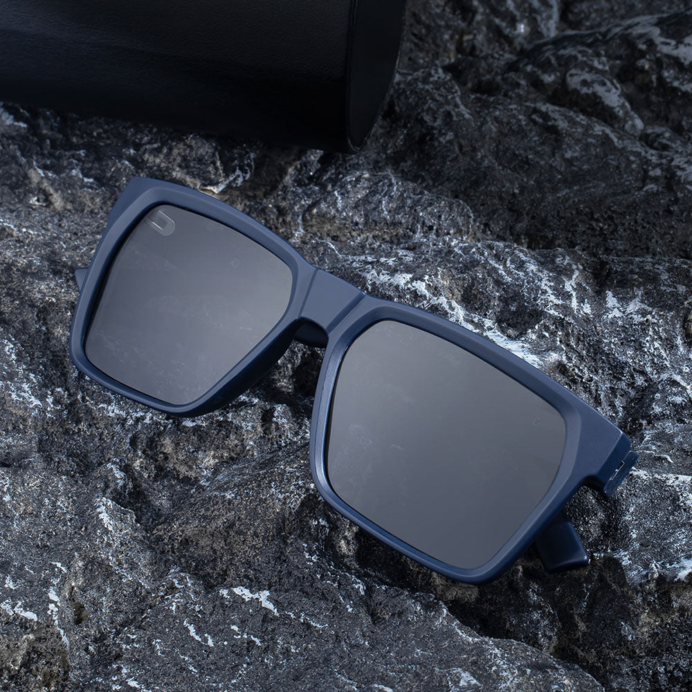 Ochelari de Soare Techsuit (8500), Flat-Top, UV400, Negru
