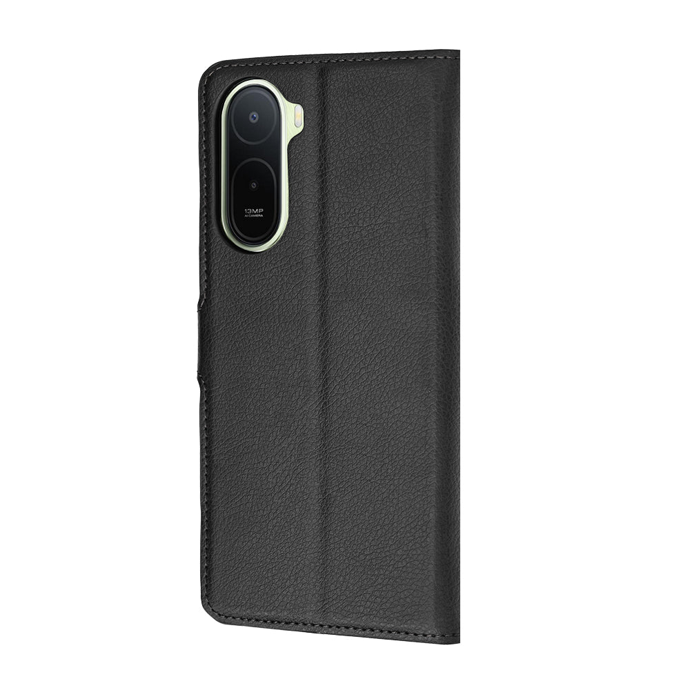 Husa de protectie Techsuit Leather Folio compatibil cu Xiaomi Redmi A7 Pro 4G, Negru