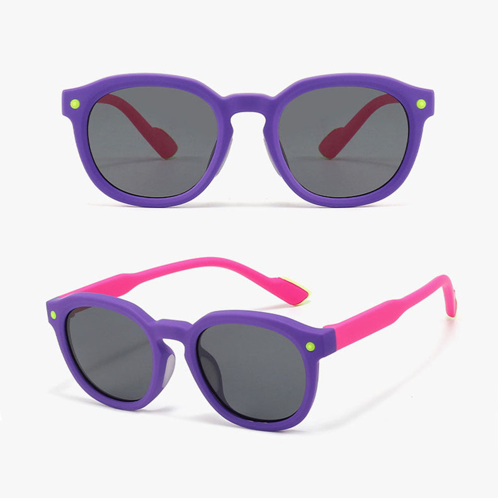 Ochelari de Soare Techsuit (616), TPEE, Gri, Roz