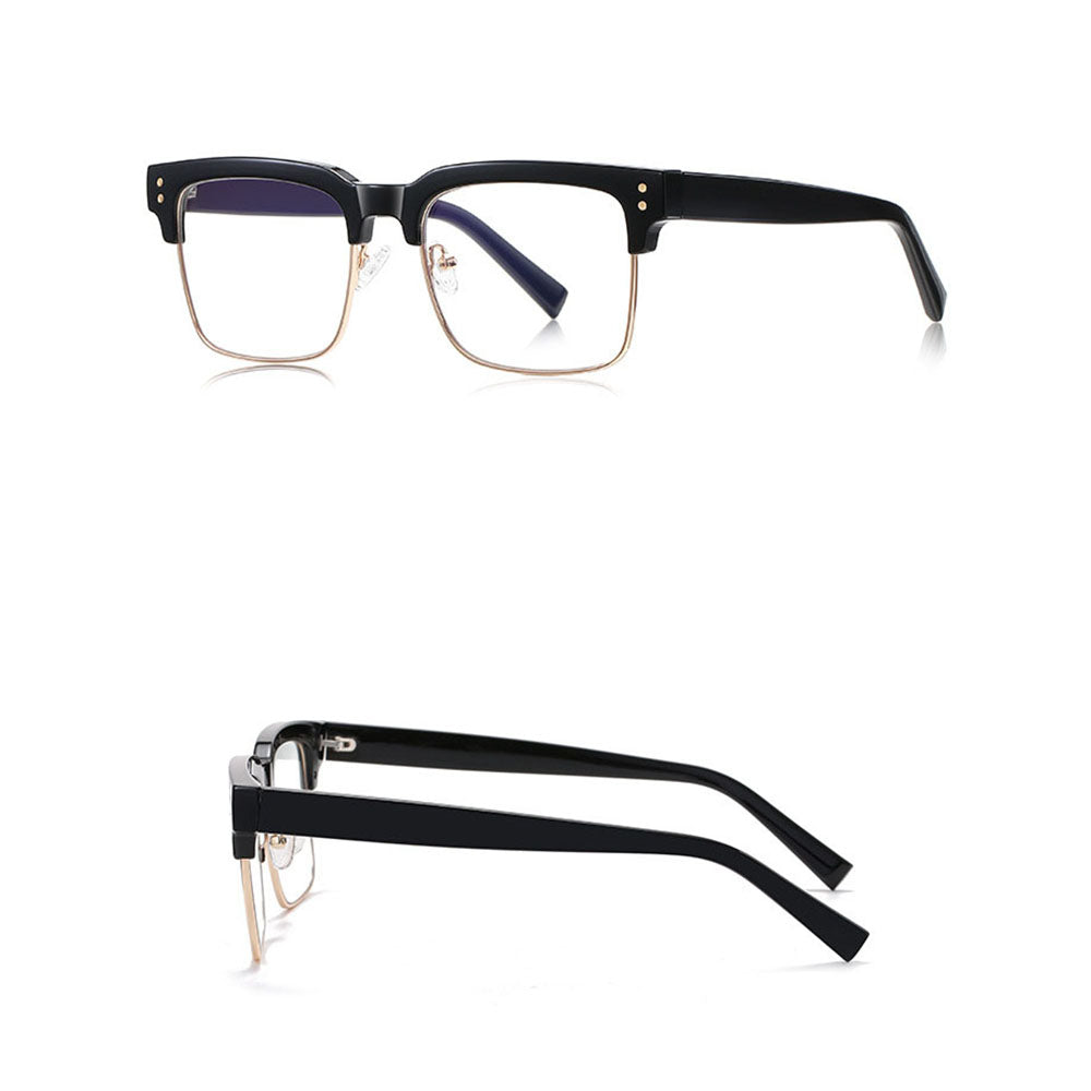 Ochelari Protectie Calculator Techsuit Reflex PC (2205), Patrati, Negru / Auriu