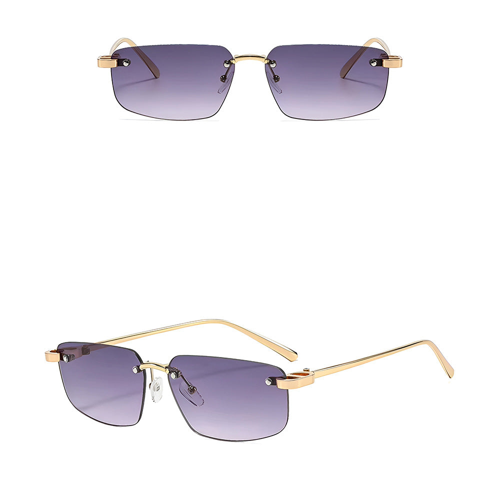 Ochelari de Soare Techsuit (S098), Fara Rama, Mov