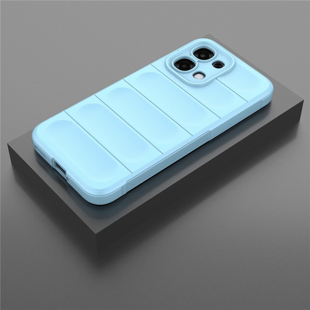 Husa de protectie Techsuit Magic Shield compatibil cu Oppo A6 Pro 4G / Oppo A6 Pro 5G, Albastru