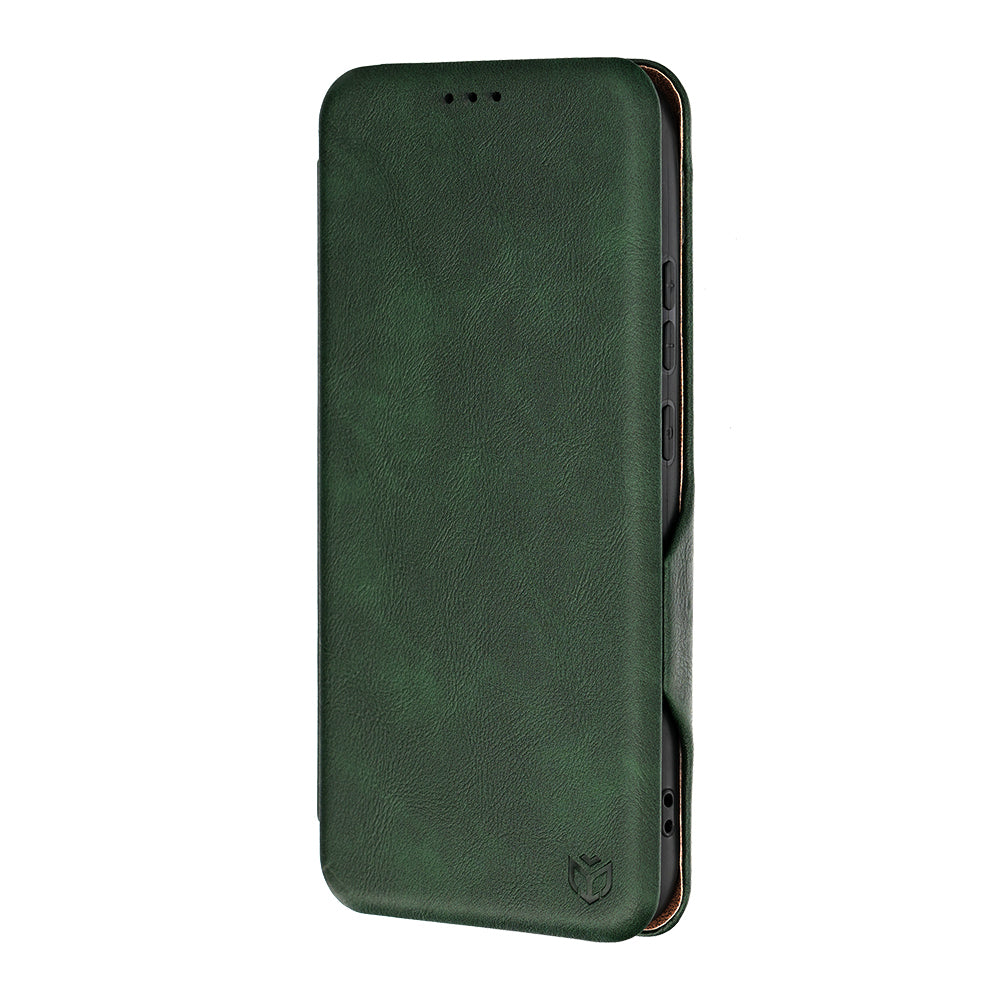 Husa de protectie Techsuit Safe Wallet Plus compatibil cu Honor Magic8 Pro, Verde