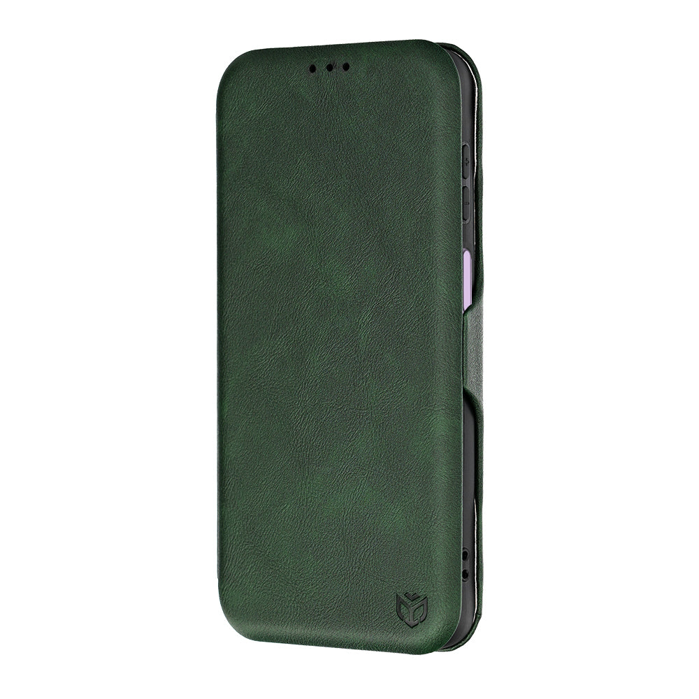 Husa de protectie Techsuit Safe Wallet Plus compatibil cu Samsung Galaxy A27 5G, Verde