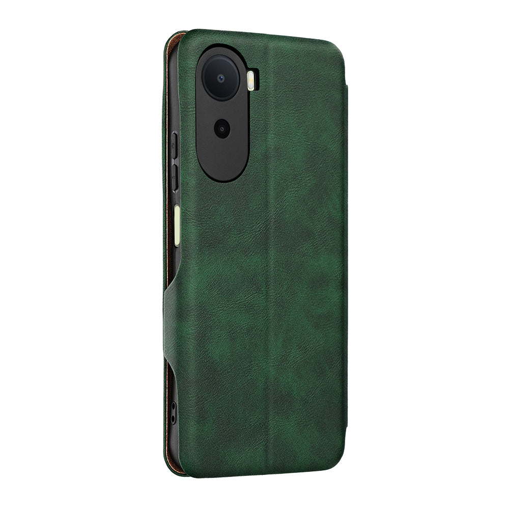 Husa de protectie Techsuit Safe Wallet Plus compatibil cu Xiaomi Redmi A7 Pro 4G, Verde