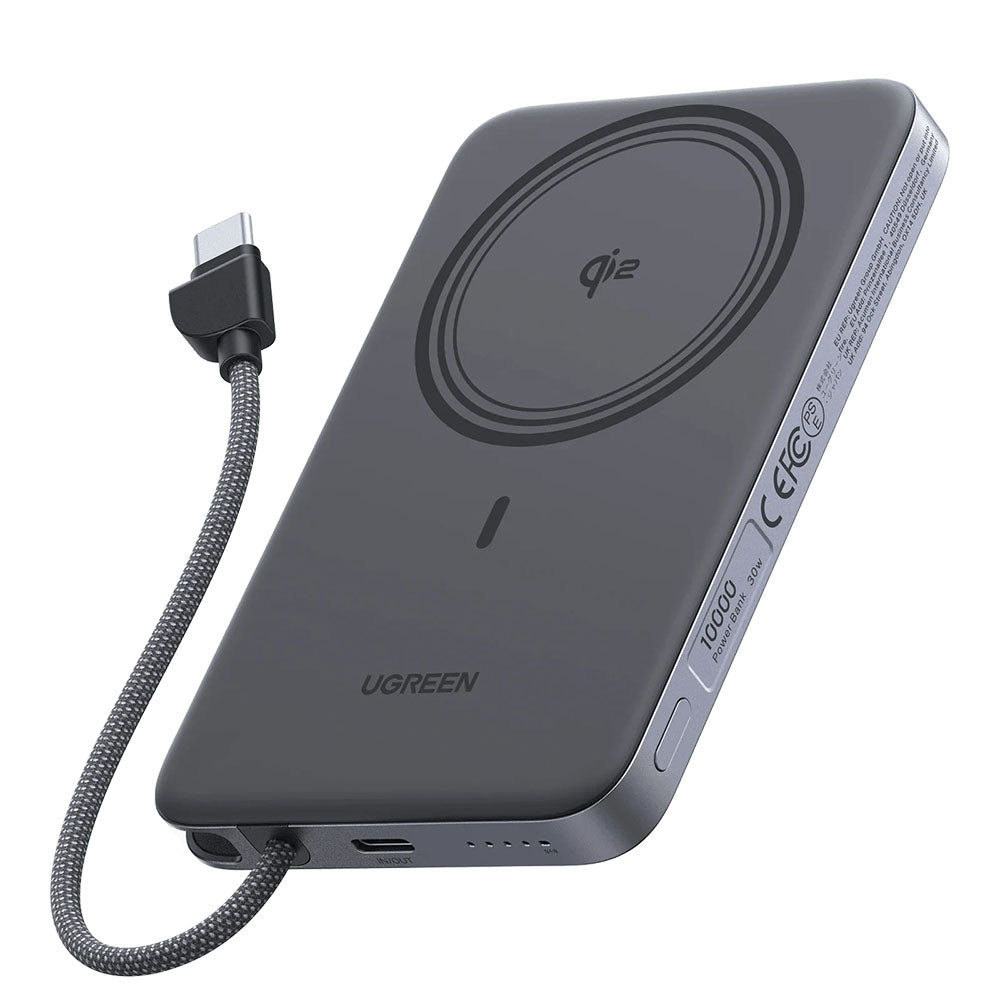 Baterie externa Ugreen PB570 (75982B), 10000mAh, USB-C, 30W, Negru