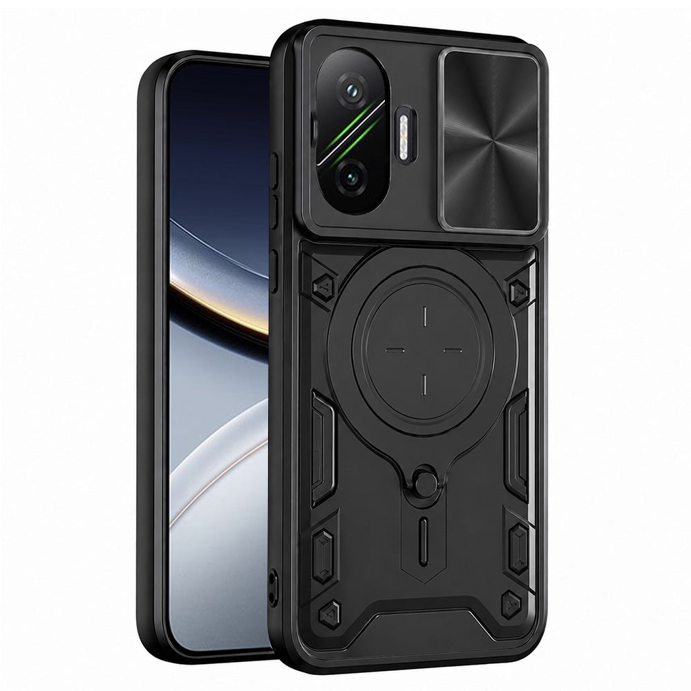 Husa de protectie Techsuit CamGuard Pro compatibil cu Xiaomi Poco F7, Negru