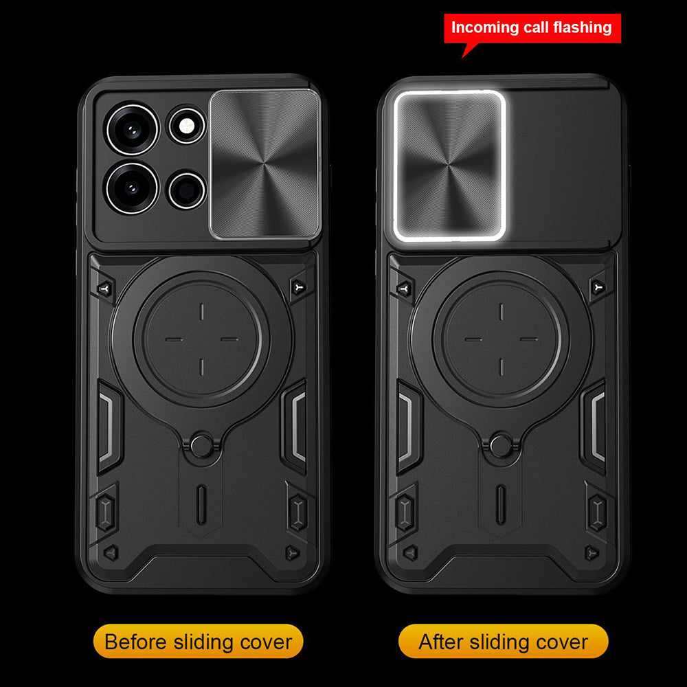 Husa de protectie Techsuit CamGuard Pro compatibil cu OnePlus Nord 6, Negru