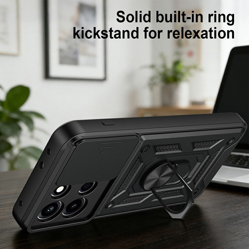 Husa de protectie Techsuit CamShield Series compatibil cu OnePlus Nord 6, Negru