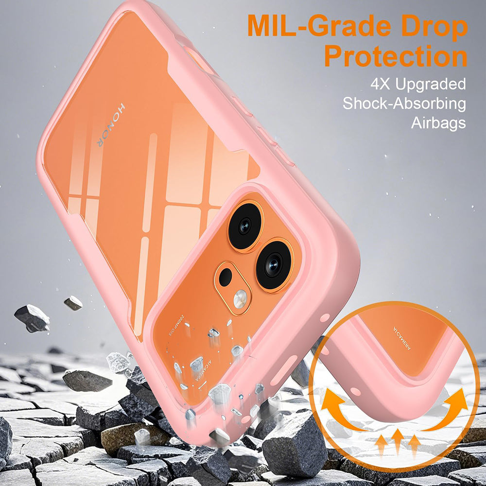 Husa de protectie Techsuit ColorVerse 360 Series compatibil cu Honor 600 / 600 Pro, Roz