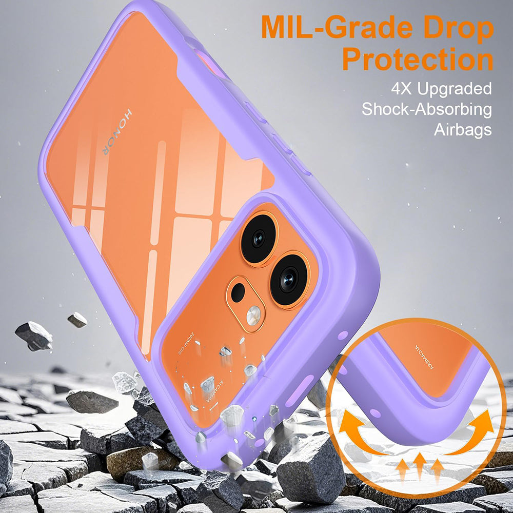 Husa de protectie Techsuit ColorVerse 360 Series compatibil cu Honor 600 / 600 Pro, Mov