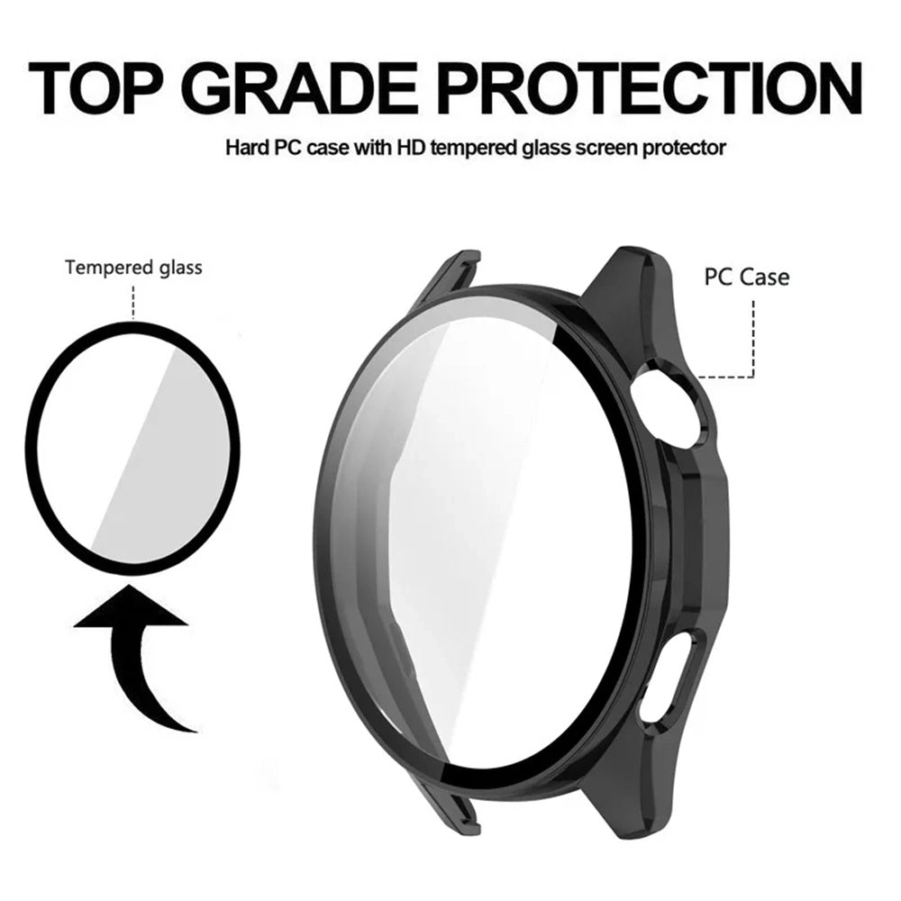 Husa smartwatch Techsuit Defense360 Pro compatibil cu Huawei Watch GT Runner 2, Negru