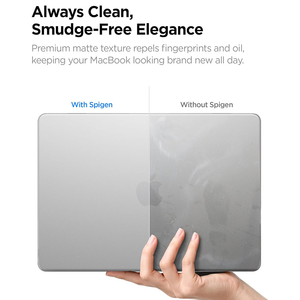 Husa Spigen Airskin (ACS11530), MacBook Air 13" 2022, Transparent