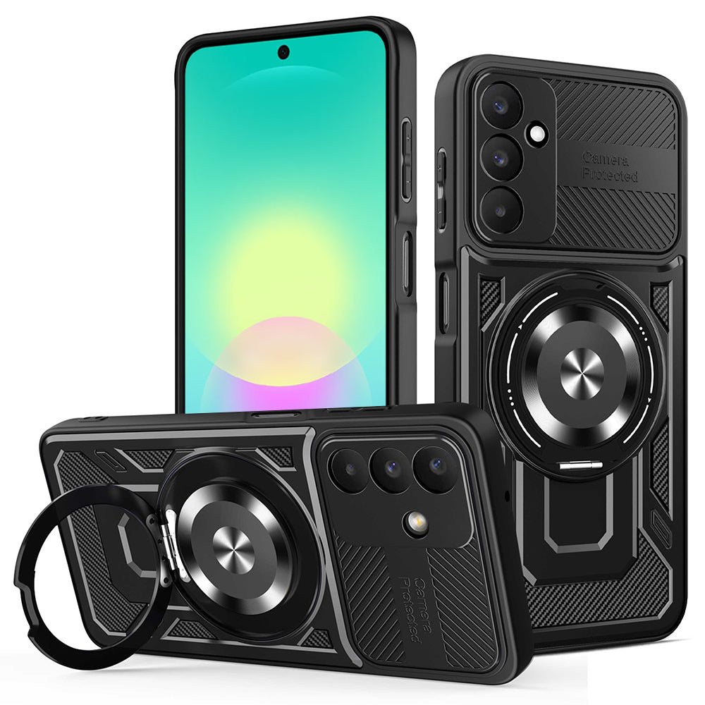 Husa de protectie Techsuit RuggedCam compatibil cu Samsung Galaxy A27 5G, Negru