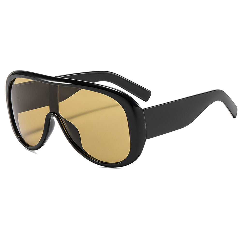 Ochelari de Soare Aviator Techsuit (89337), Negru