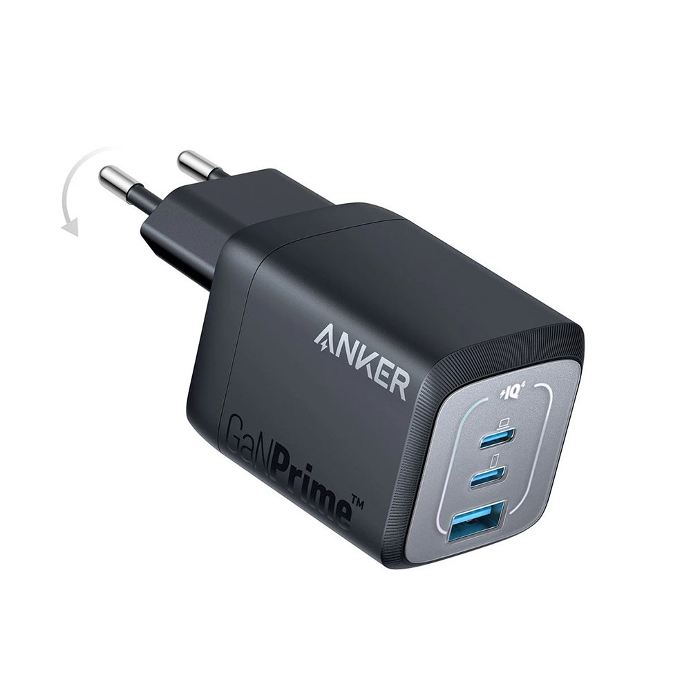 Incarcator Anker (A2669313), 2x Type-C, 67W, GaN, Gri