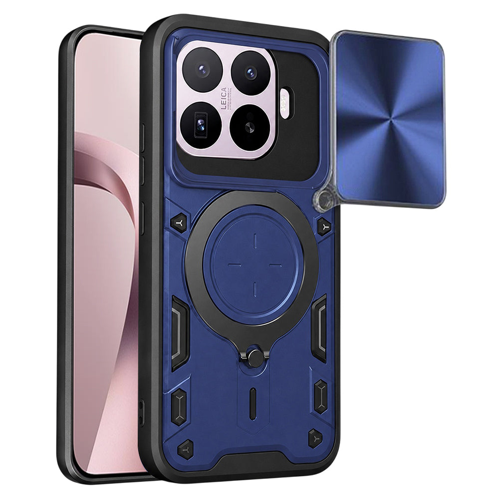 Husa de protectie Techsuit CamGuard Pro compatibil cu Xiaomi 17T, Albastru