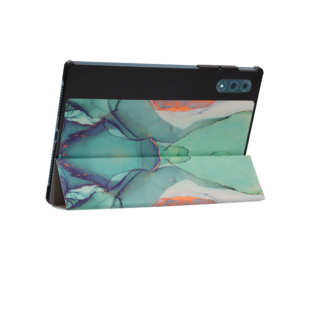 Husa de protectie tableta Techsuit FoldPro compatibil cu Lenovo Yoga Tab Plus 12.7, Verde